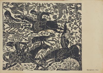 Raccogliendo i fiori — esposizione (stampa), 1960