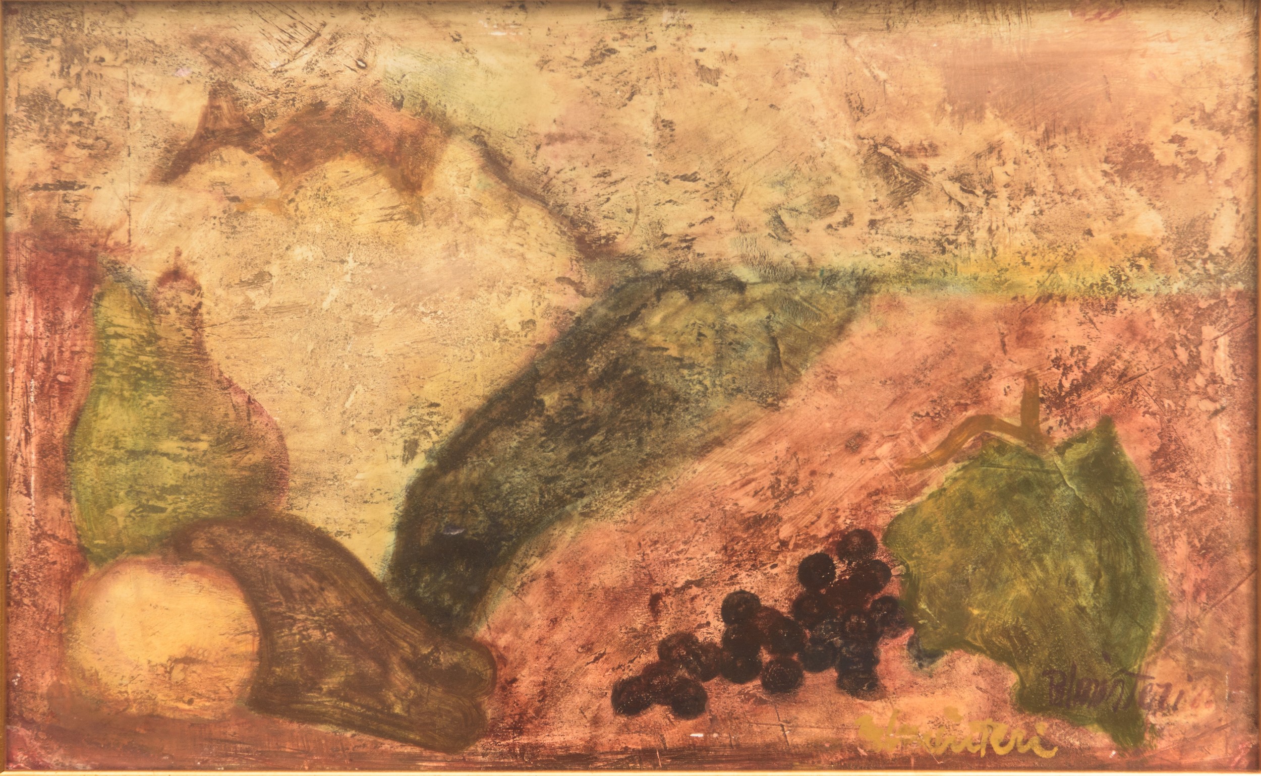 Coppia di nature morte, olio su tela