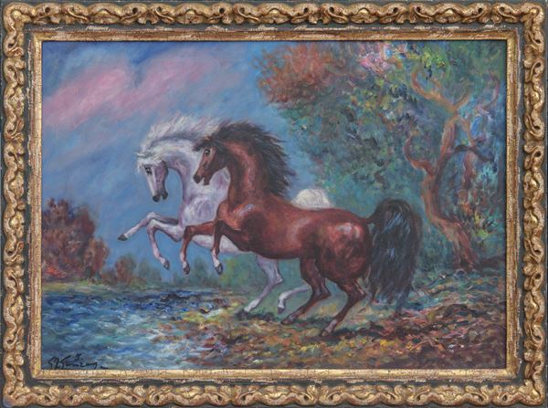 Giovan Francesco Gonzaga - I due corsieri