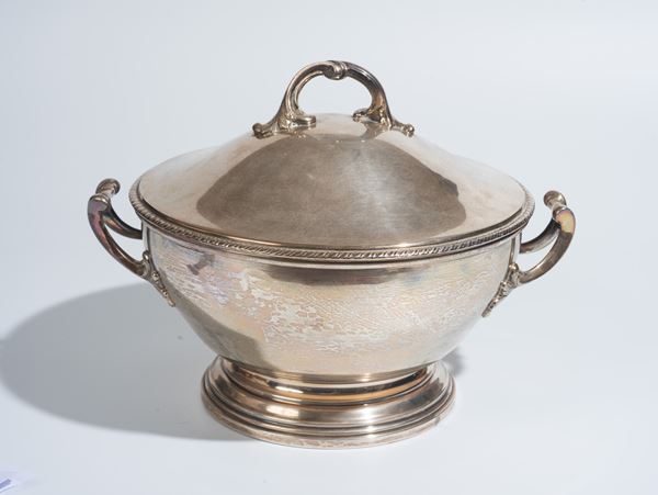 Zuppiera Inglese in argento