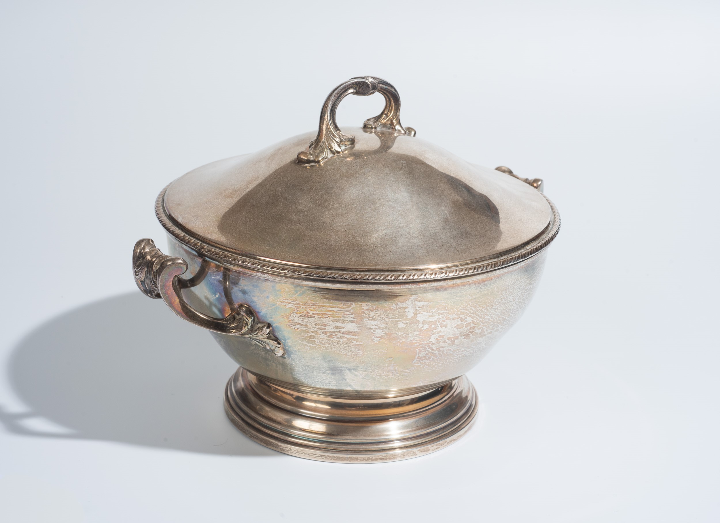 Zuppiera Inglese in argento