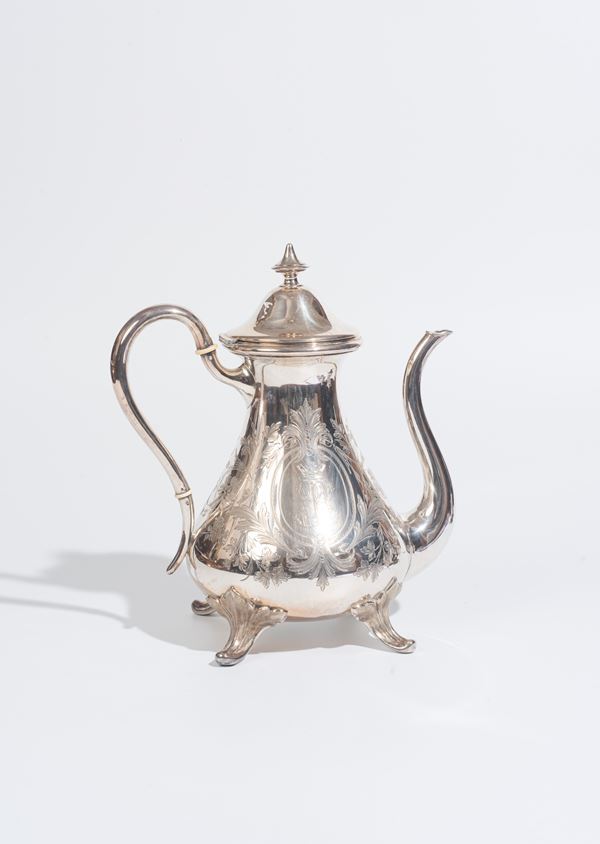 Caffettiera in argento