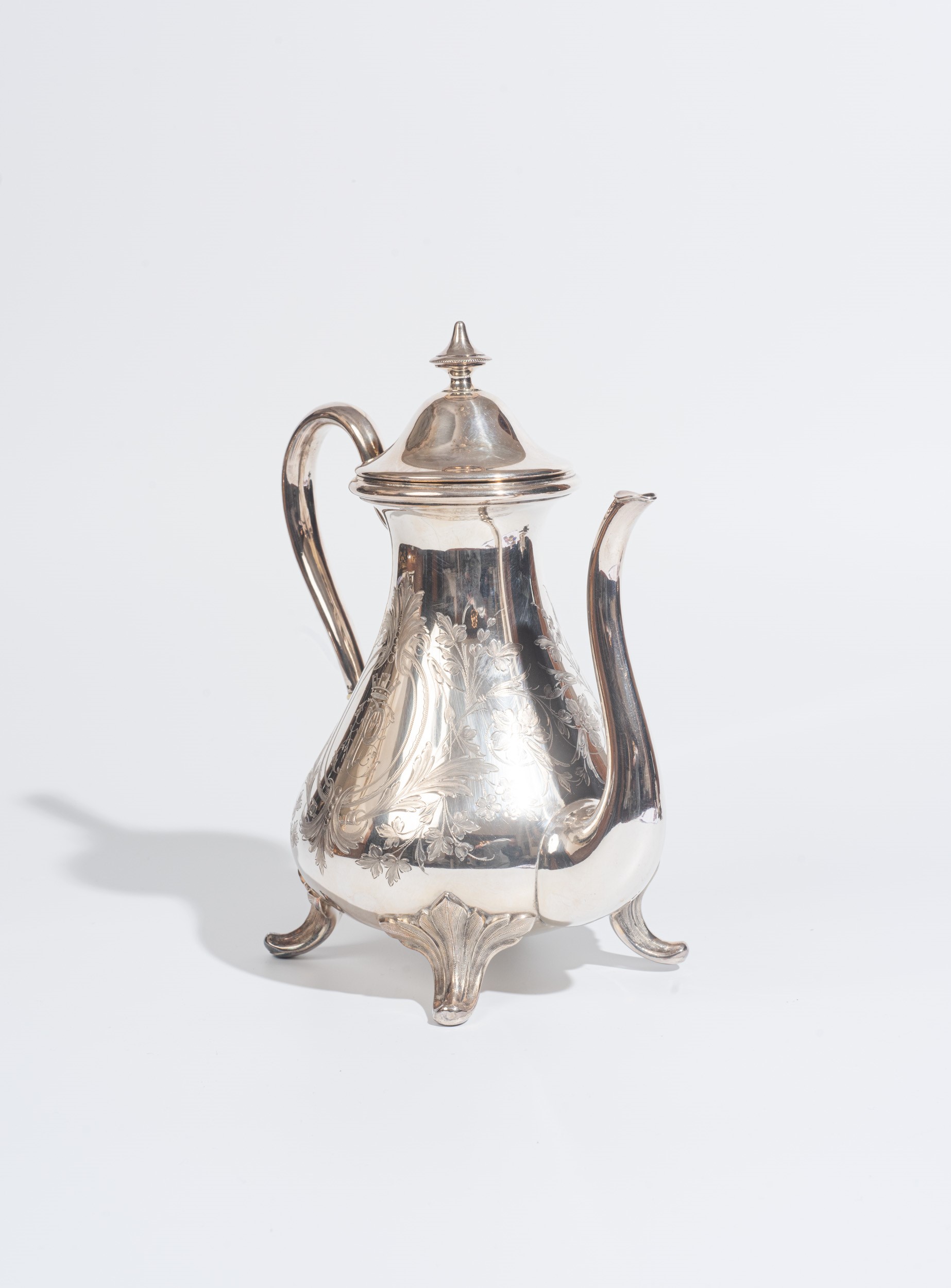 Caffettiera in argento