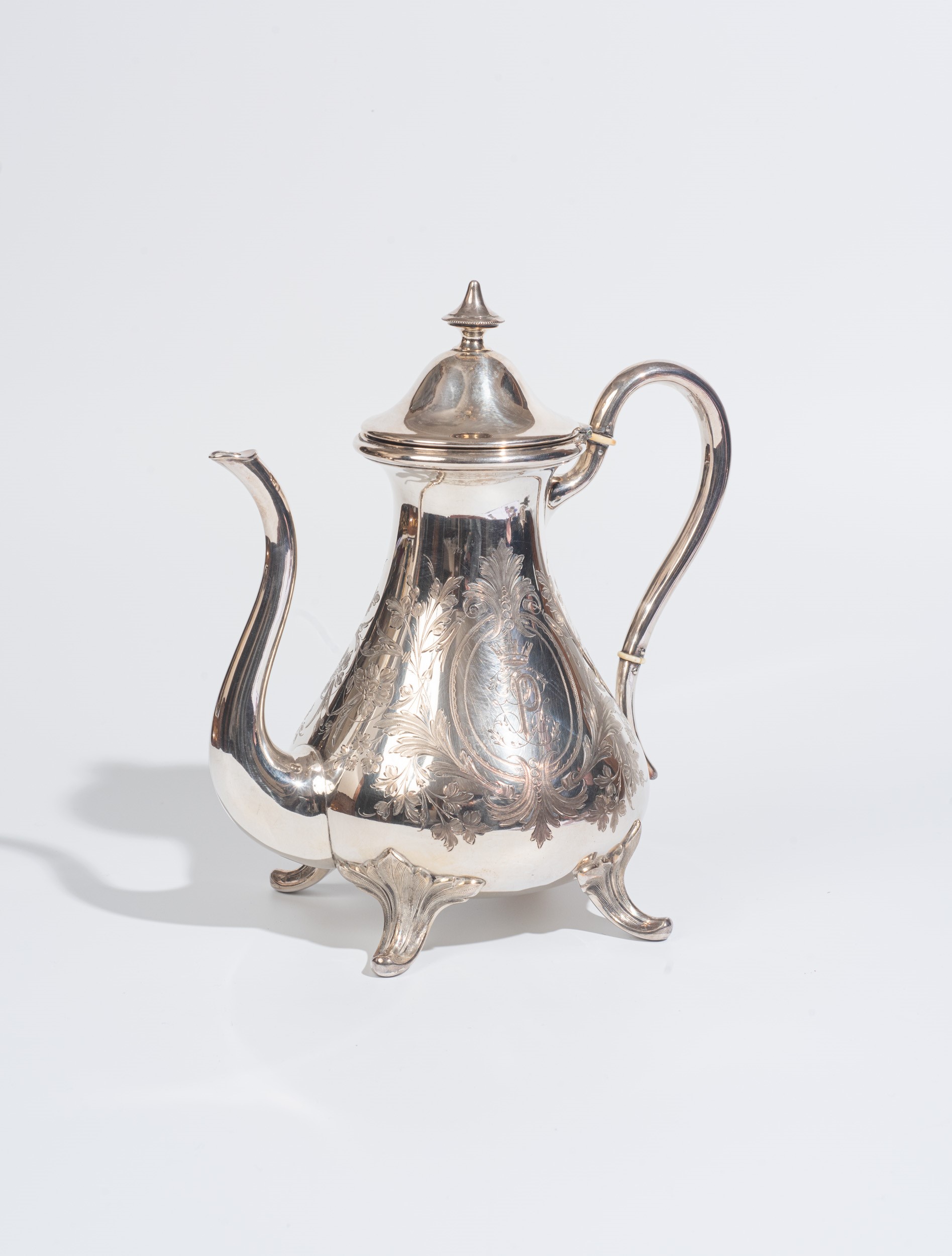 Caffettiera in argento