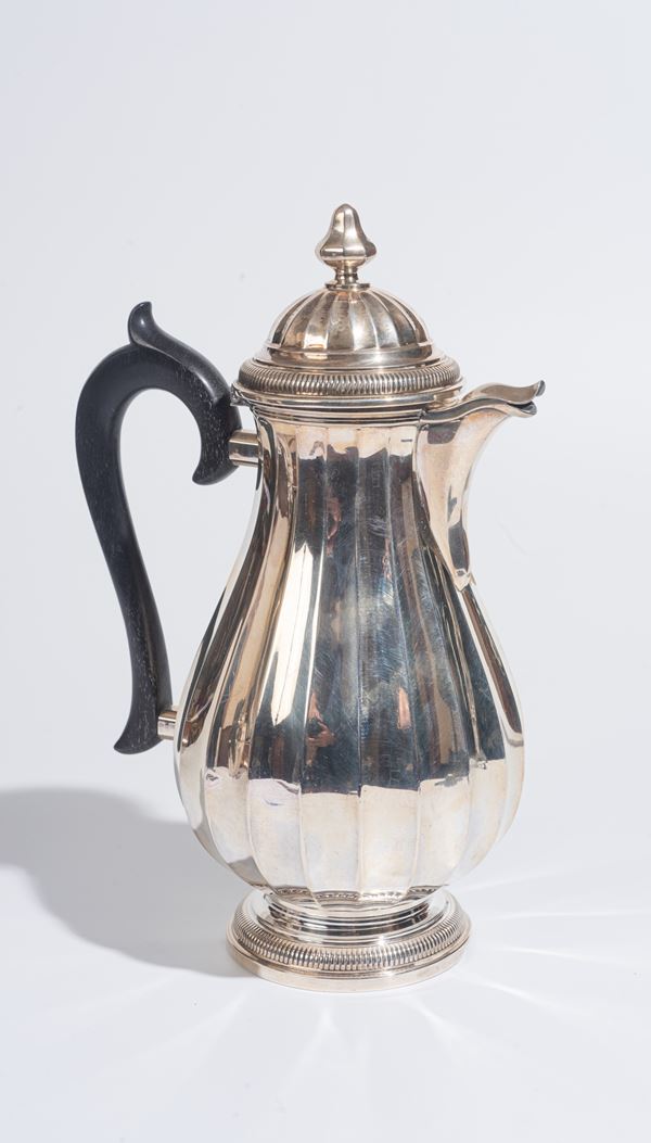 Caffettiera in argento