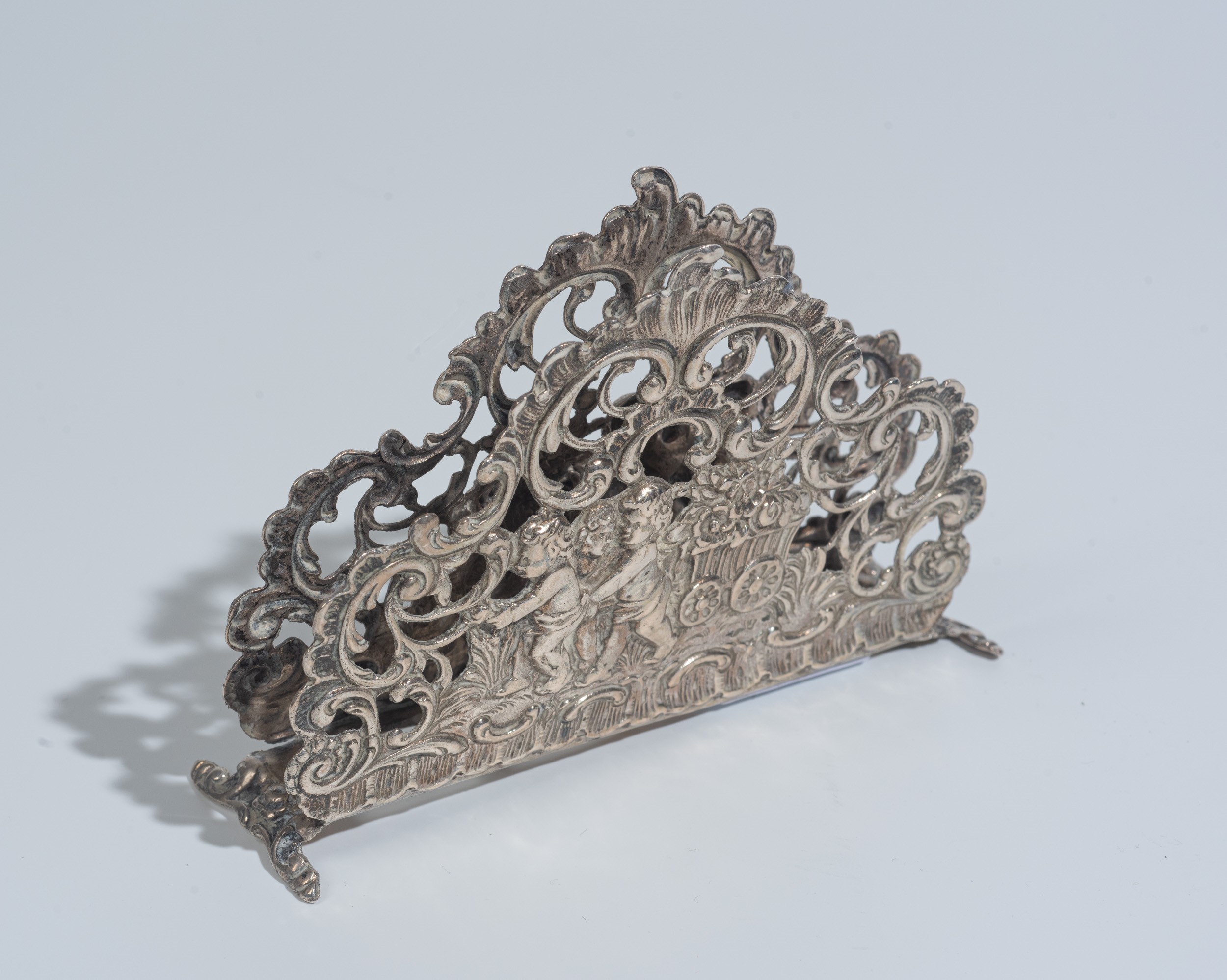 Porta tovaglioli in argento