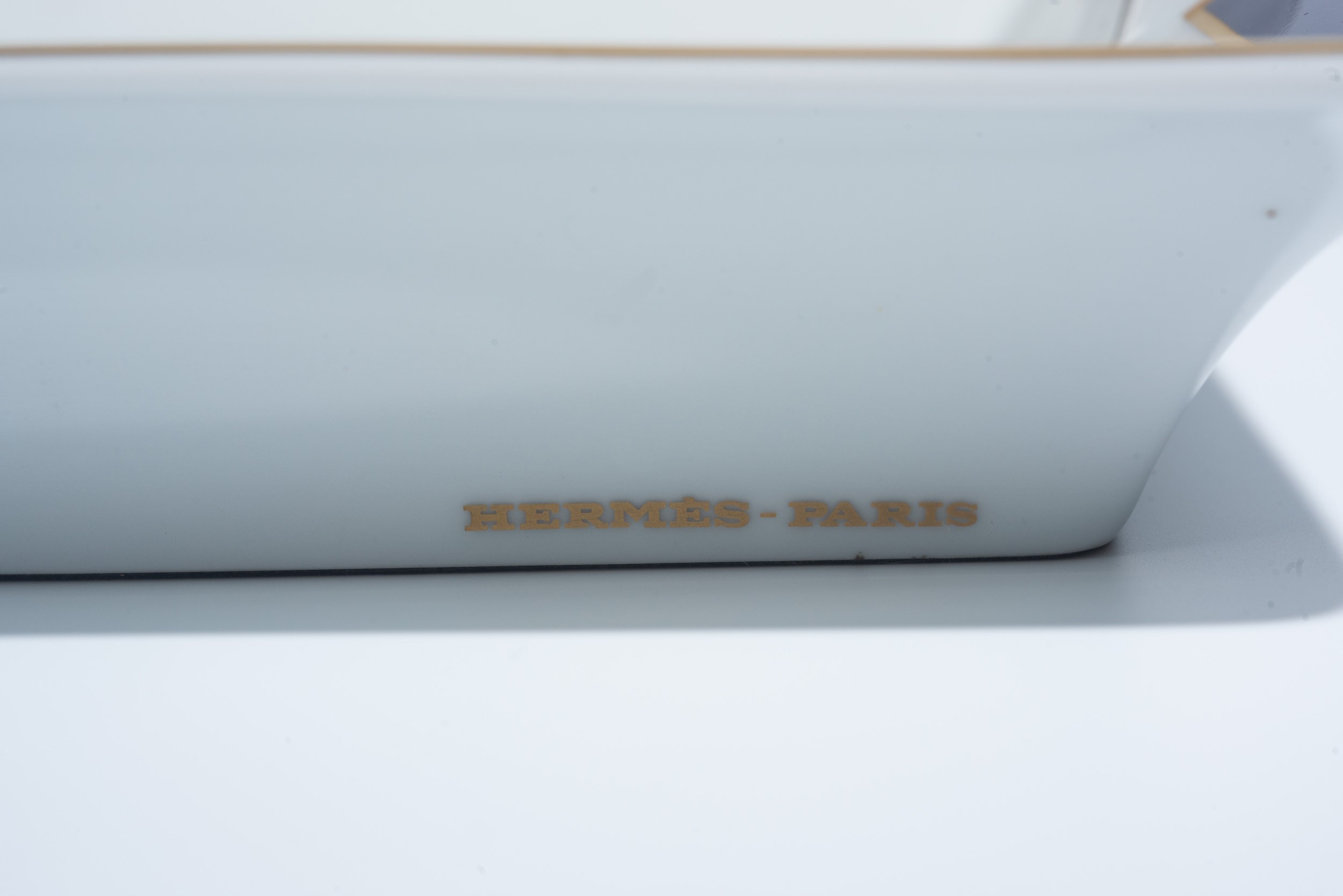 Hermès, Due posacenere in ceramica