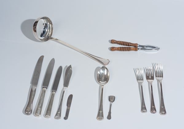 Servizio di posate in argento