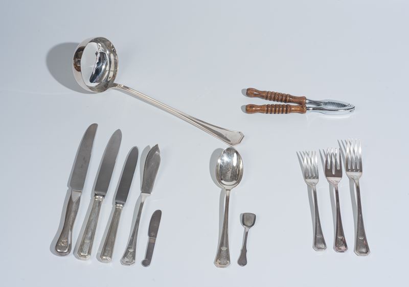 Servizio di posate in argento