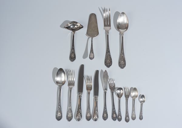 Servizio di posate in argento