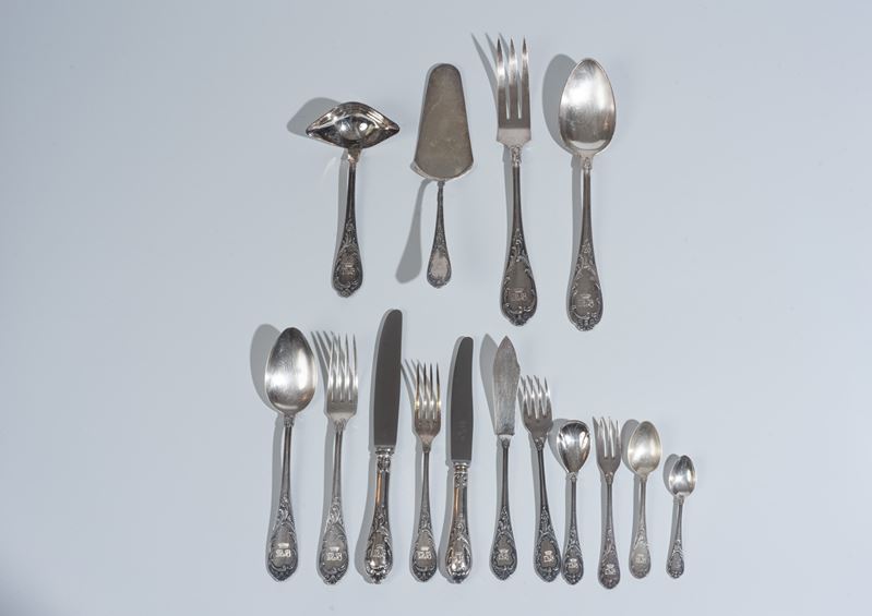 Servizio di posate in argento