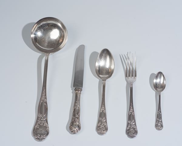Servizio di posate in argento