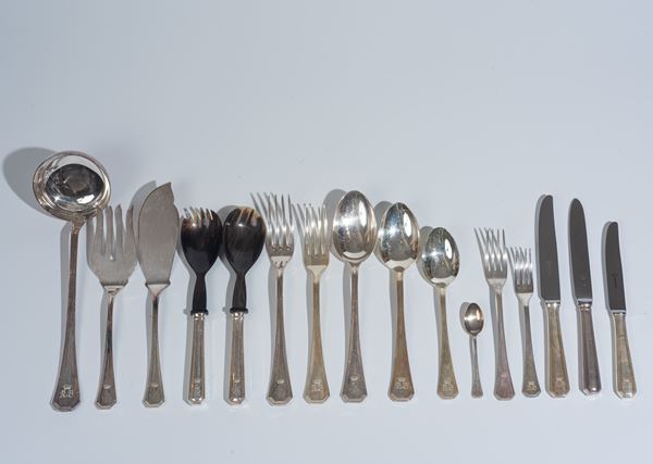 Servizio di posate in argento