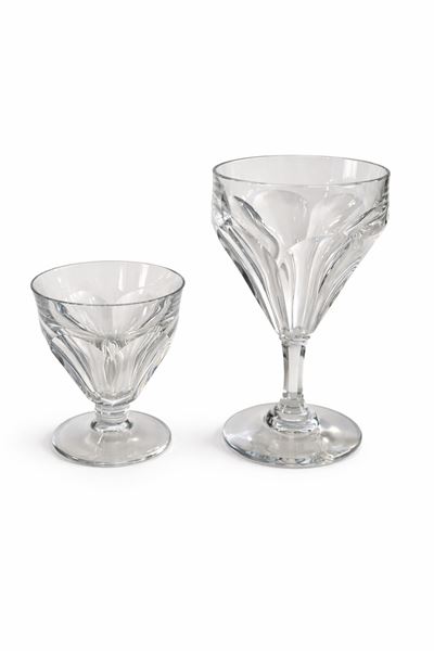 Baccarat, Set di 12 bicchieri in cristallo