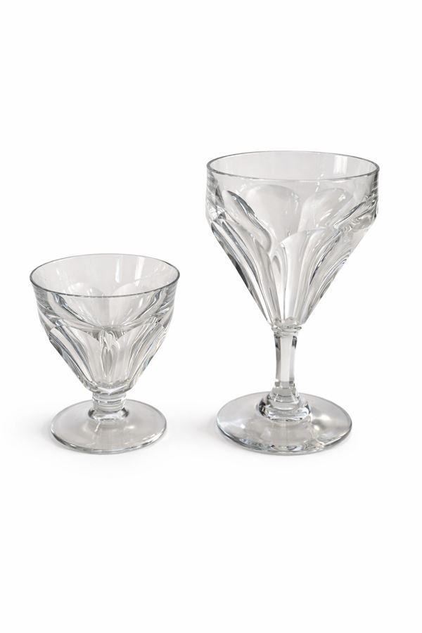 Baccarat - 12 bicchieri in cristallo
