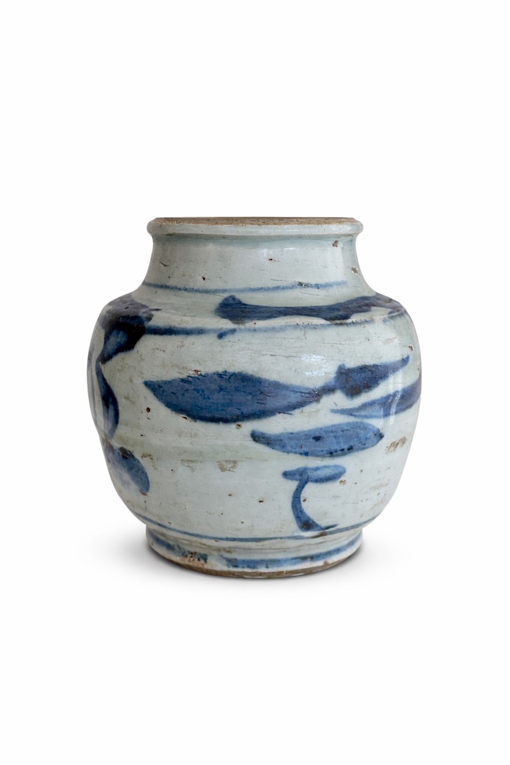 Lotto di ceramiche, composto da due vasi e un cachepot