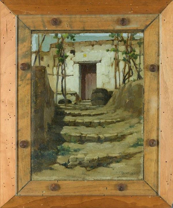 Casolare di campagna con viottolo