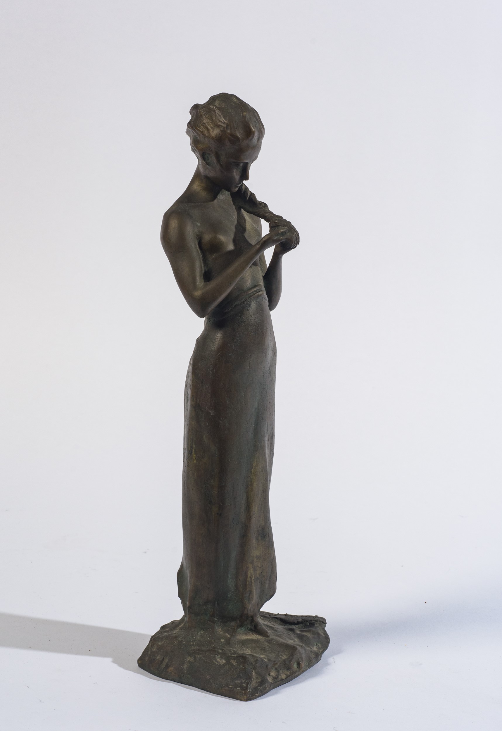 Pavel Petrovich Trubetskoy - Fanciulla con la treccia