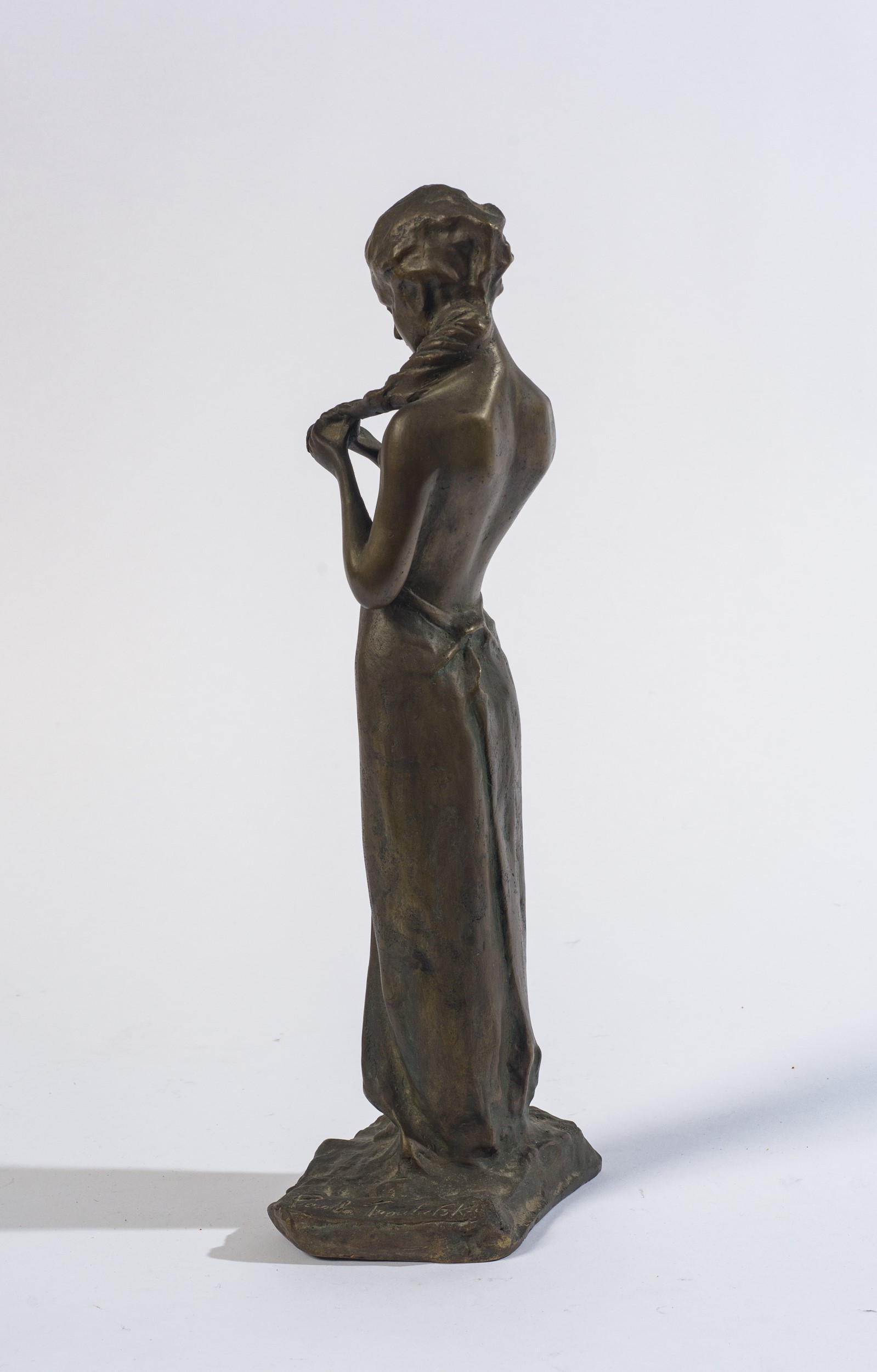 Pavel Petrovich Trubetskoy - Fanciulla con la treccia