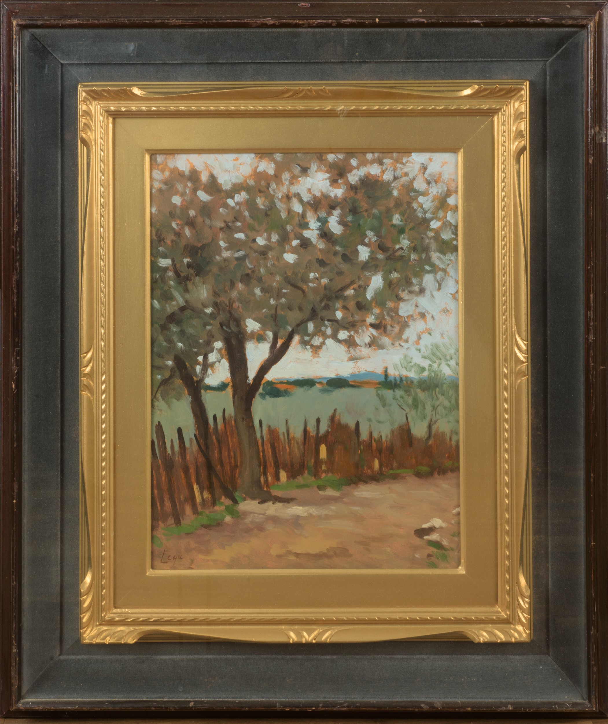 Silvestro Lega - Scorcio campestre