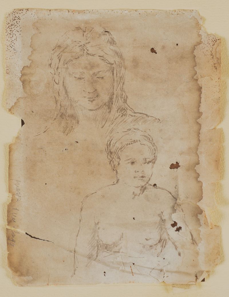 Studio di due figure femminili