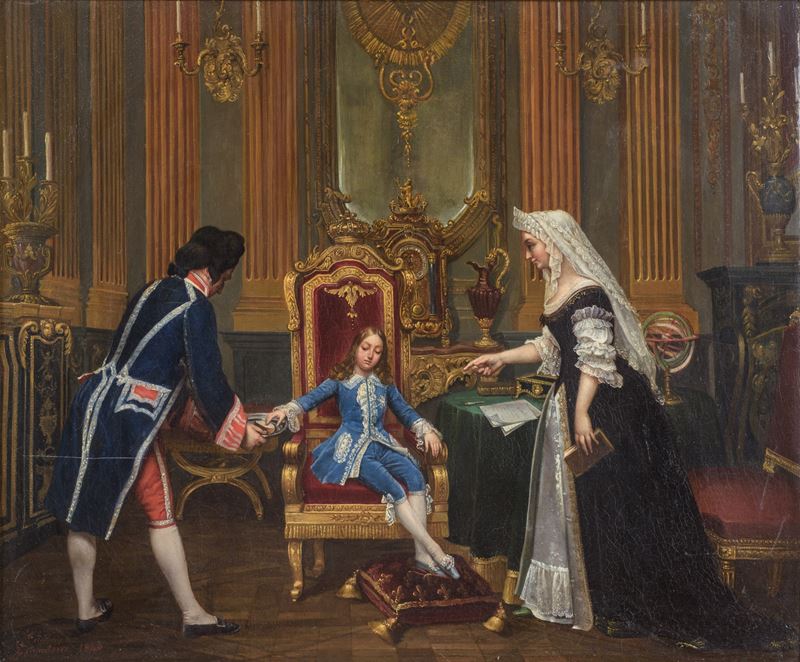 Scena di corte
