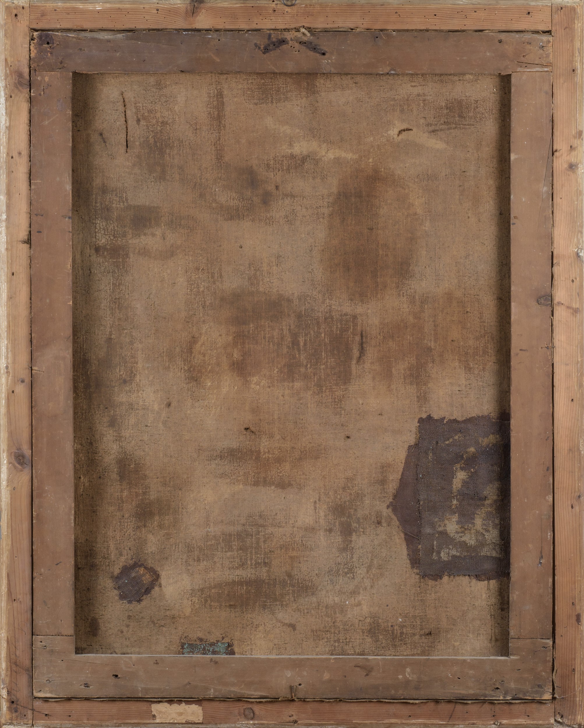 Santo domenicano in meditazione del crocifisso