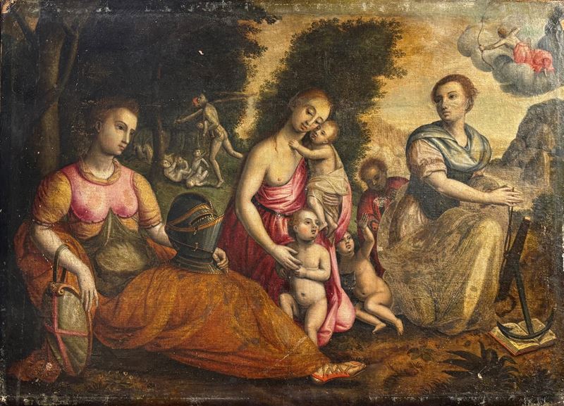 Allegoria della Carità, della Fortezza e della Speranza