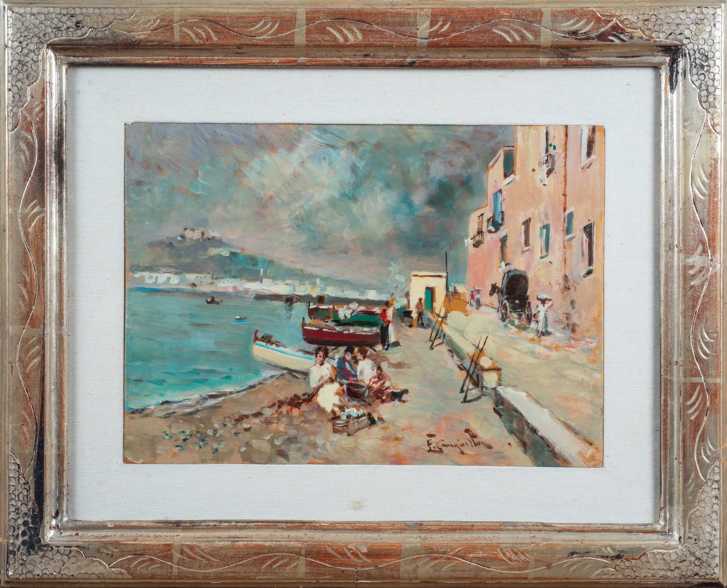 Francesco Cangiullo - Vecchia Marinella - Napoli