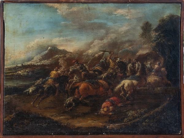 Francesco Graziani - Battaglia tra cavalieri