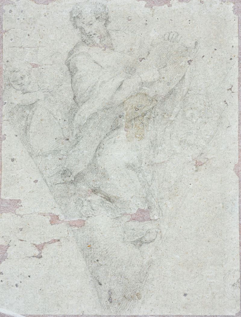 Studio per figura di evangelista o profeta