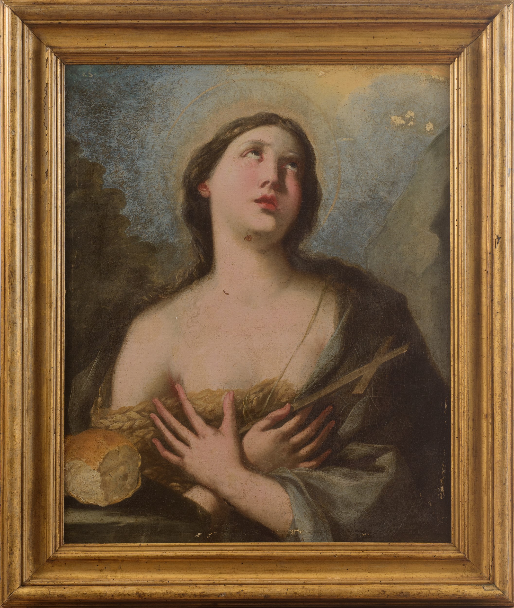 Pacecco De Rosa - Maria Maddalena in meditazione, olio su tela
