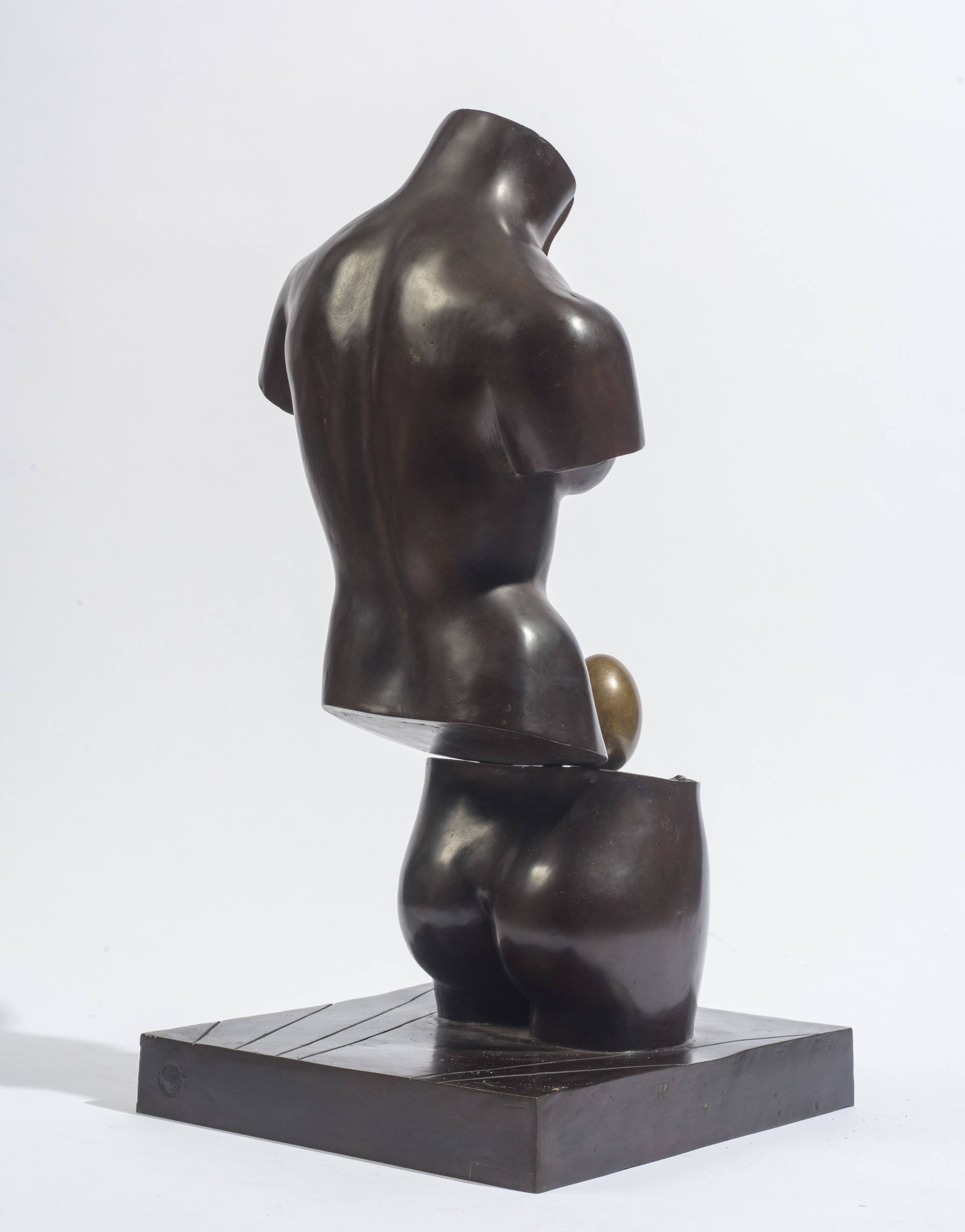 Salvador Dalì - Vénus spatiale, bronzo a patina marrone e dorata (1984)