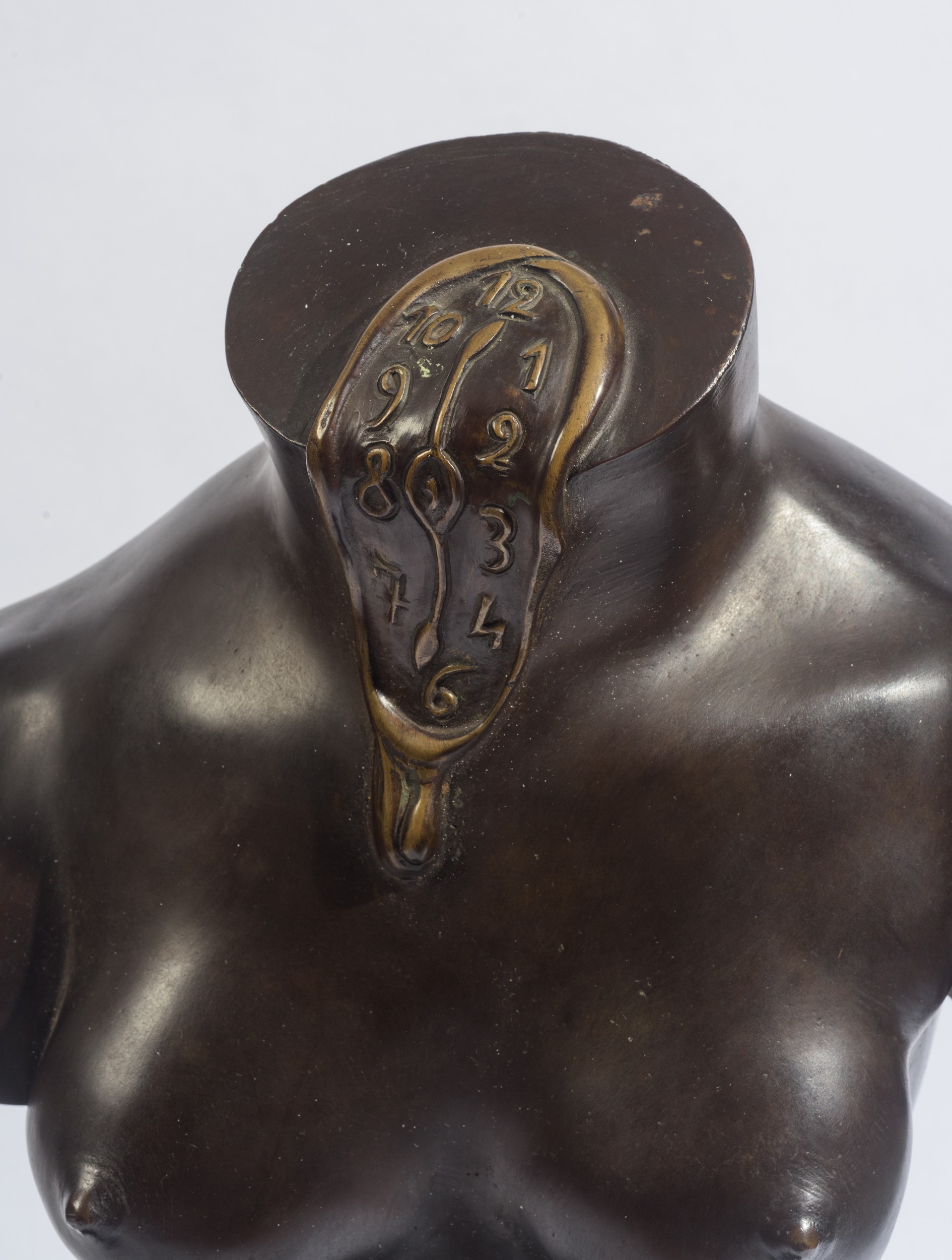 Salvador Dalì - Vénus spatiale, bronzo a patina marrone e dorata (1984)