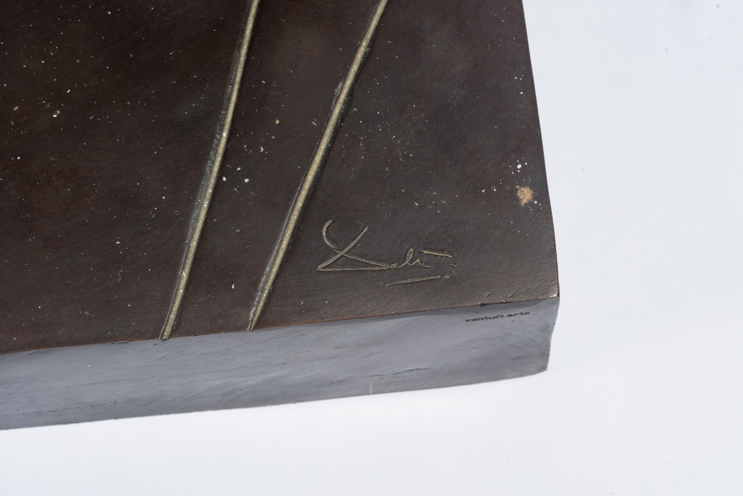 Salvador Dalì - Vénus spatiale, bronzo a patina marrone e dorata (1984)