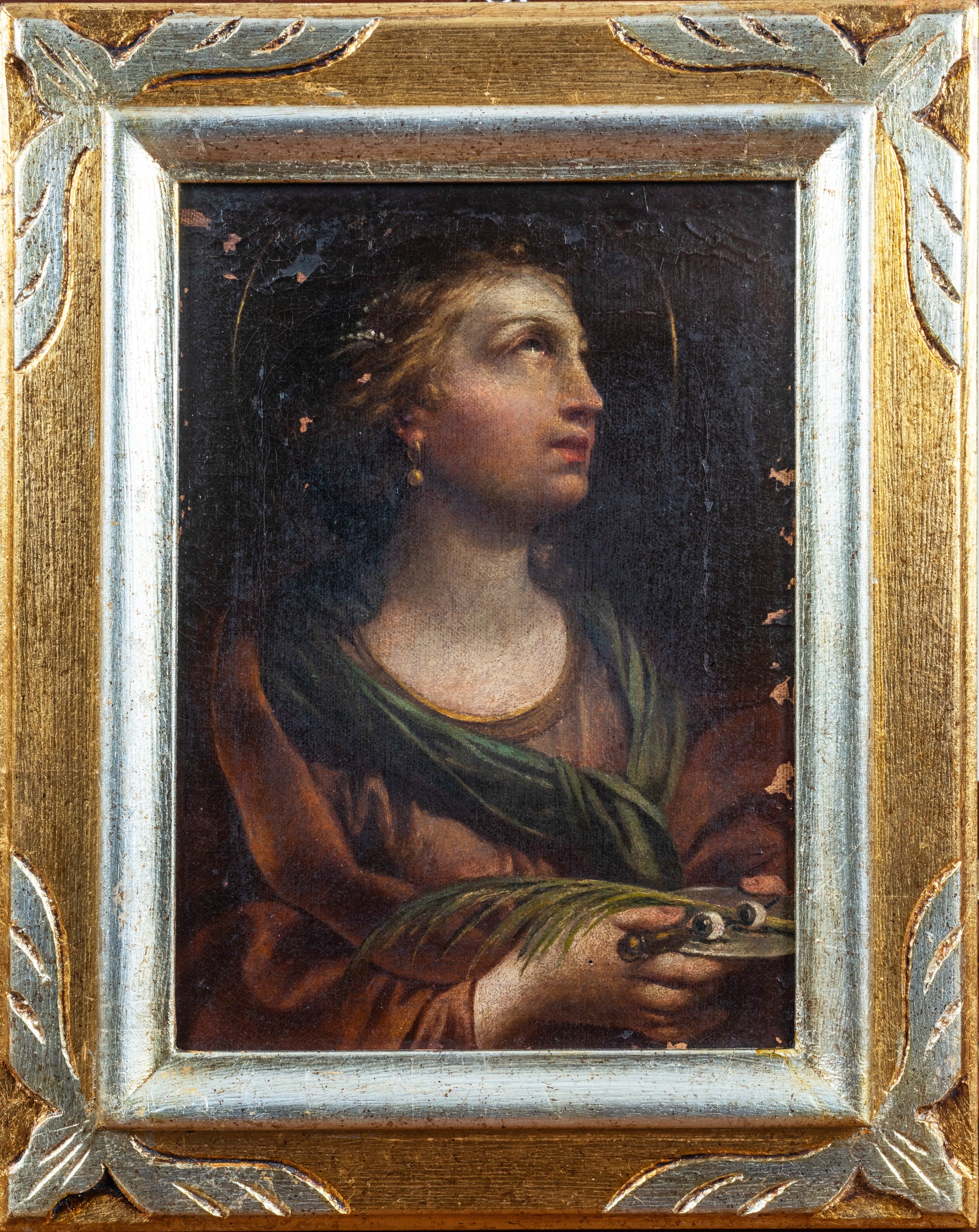 Scuola Nord Italiana, Santa Lucia, olio su tela (XVII secolo)