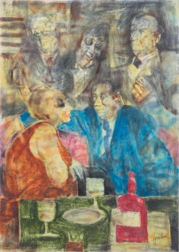 Remo Squillantini - Figure al bar
