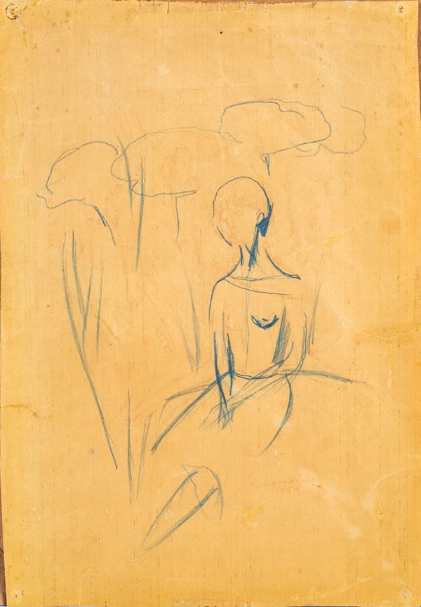 Giuseppe Capogrossi - Figura femminile