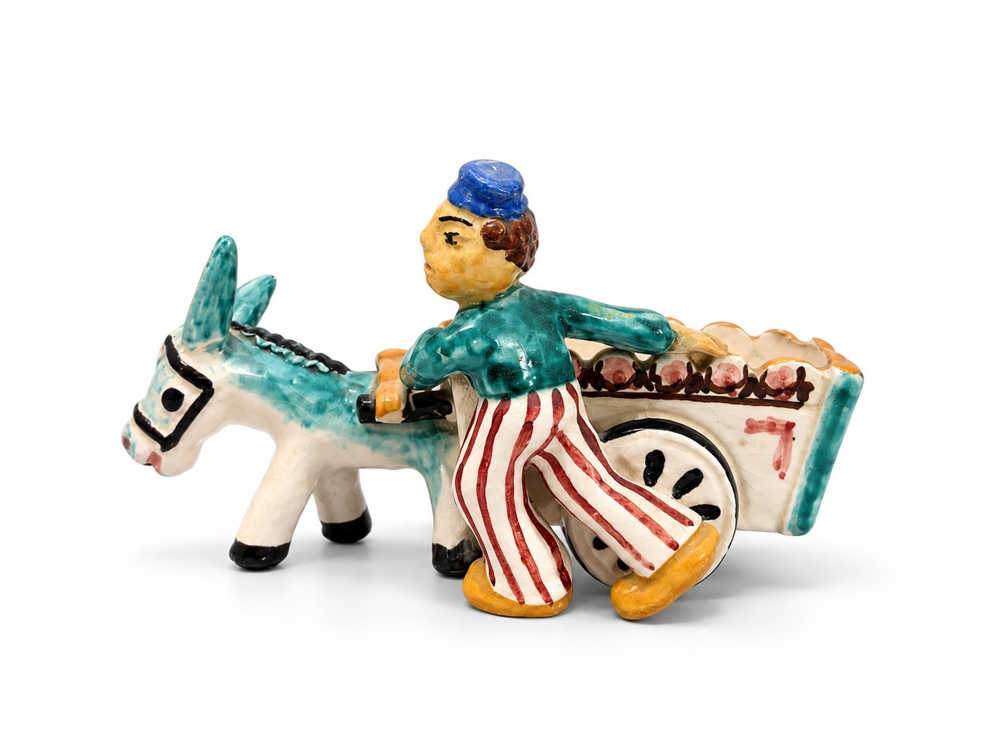 Ceramica, Cucciariello con omino (ViETRI)