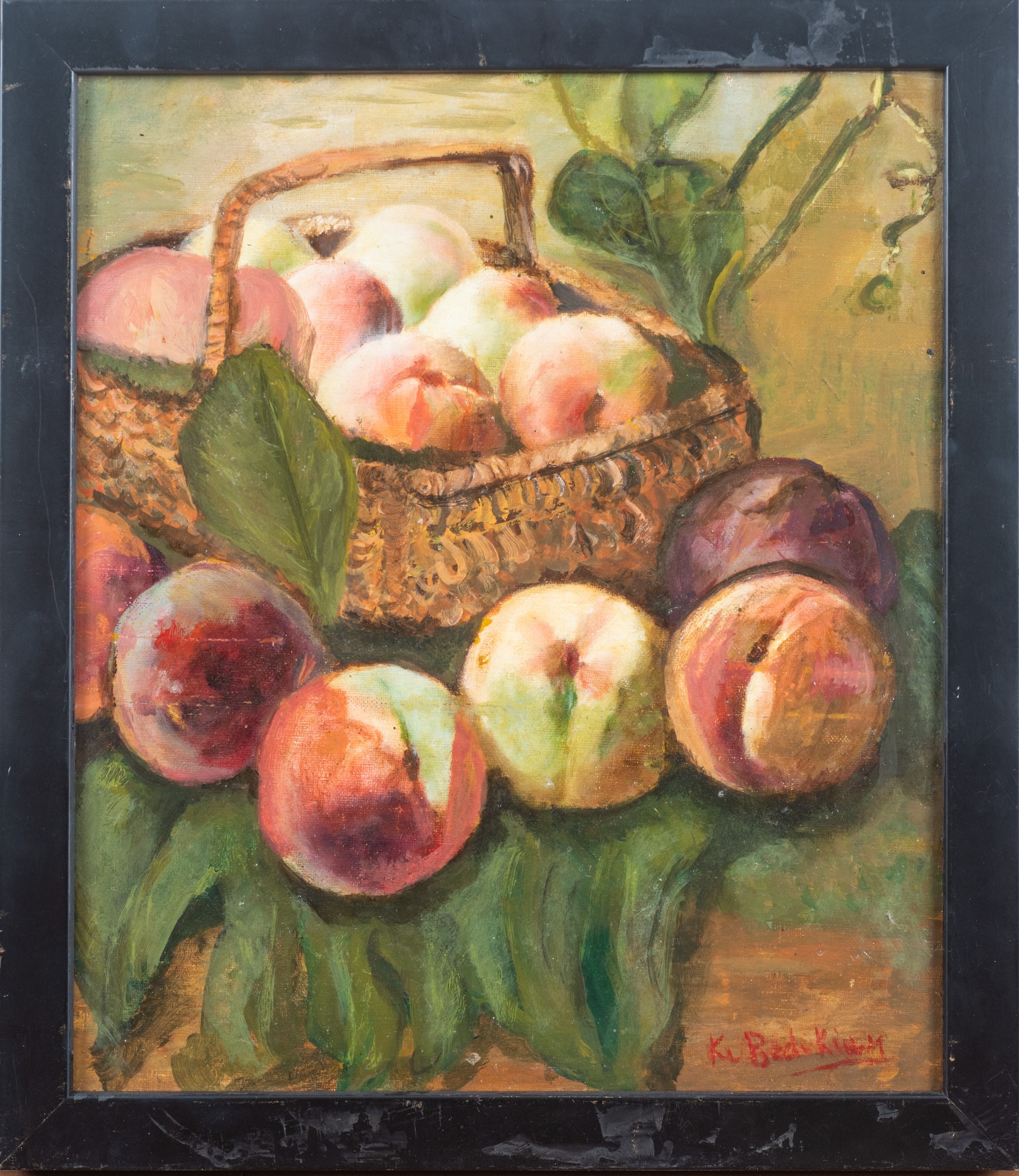 Krikor Bedikian - Natura morta, olio su tela