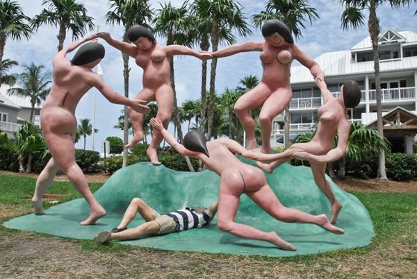 Dennis  Church - Sculpture after Matisse, Key West, Florida, 2008