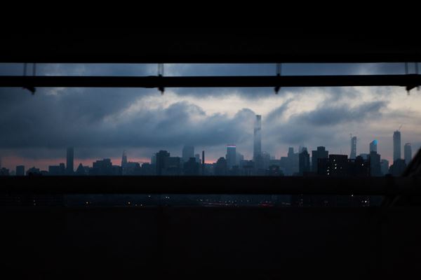 David  Tesinsky - Clouds above New York City