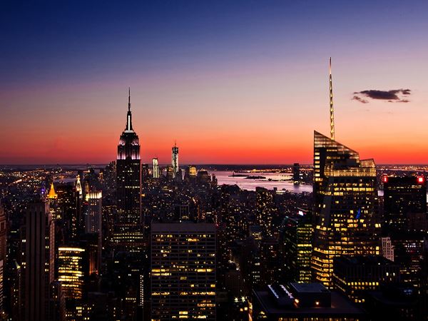 Guido Gambardella - Sunset in NYC