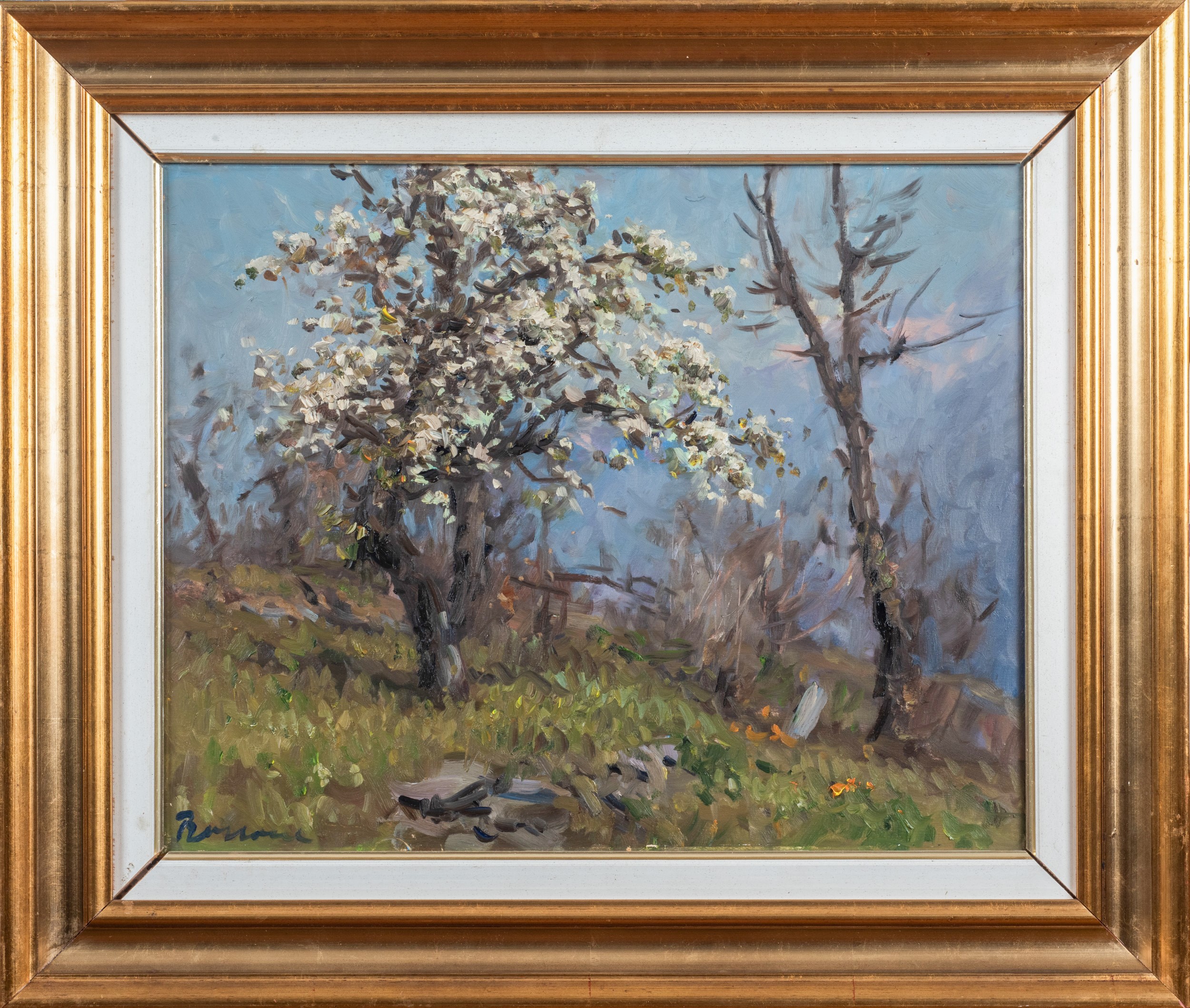 Carlo Bossone - Mandorlo in fiore