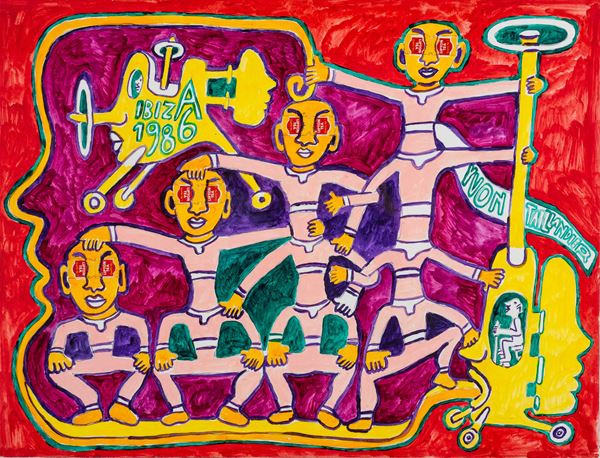 Yvon TAILLANDIER - Ibiza 1986