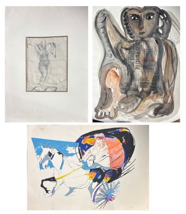 AA.VV. Un disegno, un acquerello e una stampa