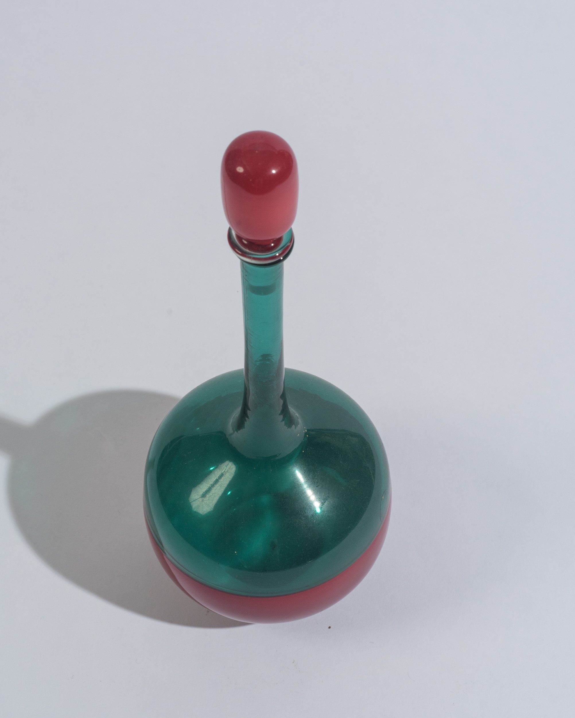 Giò Ponti - Bottiglia Morandiana Venini in vetro soffiato