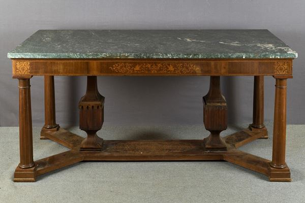 Rectangular shaped center table