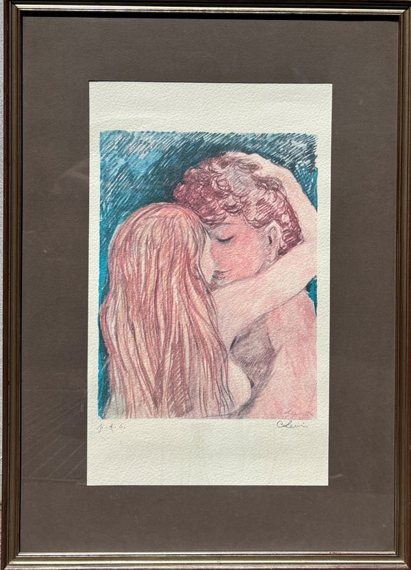 Carlo Levi - Il bacio