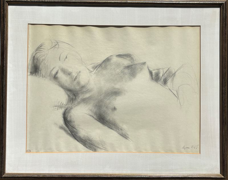Nudo femminile sdraiato